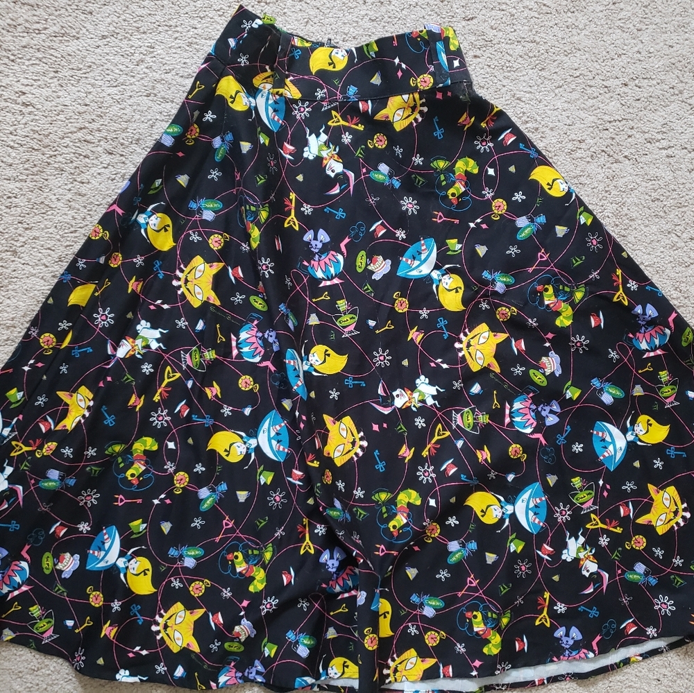 Pinup Couture Alice in Wonderland Skirt